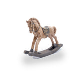 Mini Escultura Cavalo De Balanço